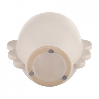 Sagebrook 5" Ceramic Eared Vase - Cotton