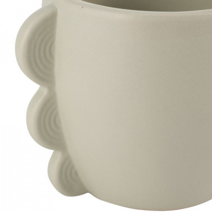 Sagebrook 5" Ceramic Eared Vase - Cucumber
