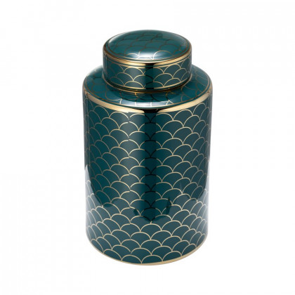 Sagebrook - 13" Ceramic Modern Ginger Jar