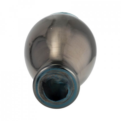 Sagebrook 12" Glass Olpe Vase - Teal
