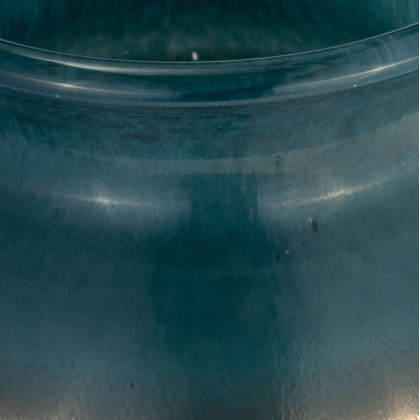 Sagebrook 16" Glass Olpe Vase - Teal