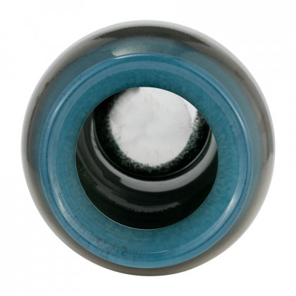 Sagebrook 16" Glass Olpe Vase - Teal