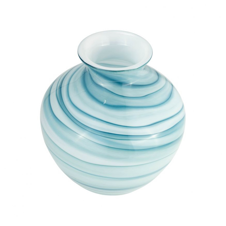 Sagebrook - 10" Glass 2-tone Vase