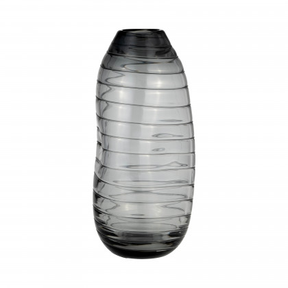 Sagebrook - 8" Glass Pinched Vase