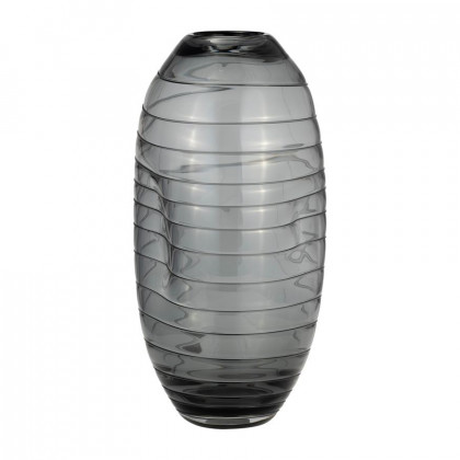 Sagebrook - 8" Glass Pinched Vase