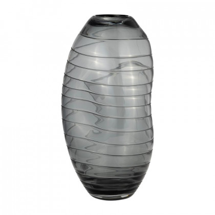 Sagebrook - 8" Glass Pinched Vase