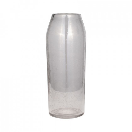 Sagebrook 29" Glass Floor Vase Bubble - Clear