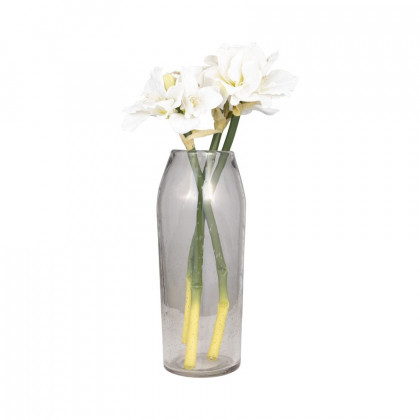 Sagebrook 29" Glass Floor Vase Bubble - Clear