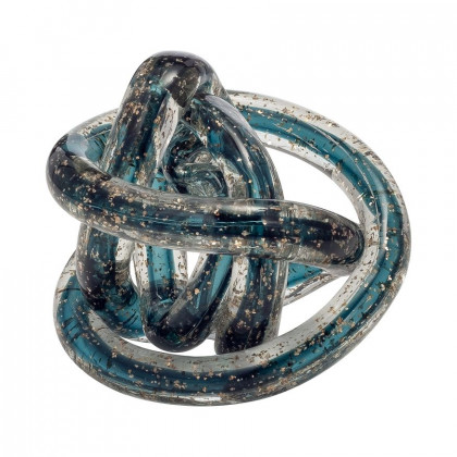 Sagebrook - 6" Glass Knot