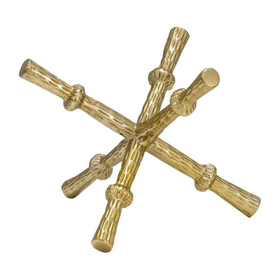 Sagebrook - 10" Metal Jack Orb in Gold