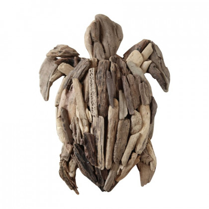 Sagebrook - 14" Wood Fish On Stand