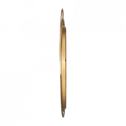 Sagebrook - Metal Mirrored Round Wall Decor in Gold