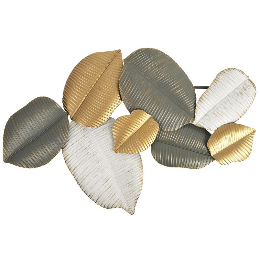 Sagebrook - Metal Falling Leaves Wall Decor