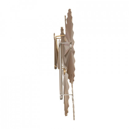 Sagebrook - Metal Fan Wall Decor in Gold