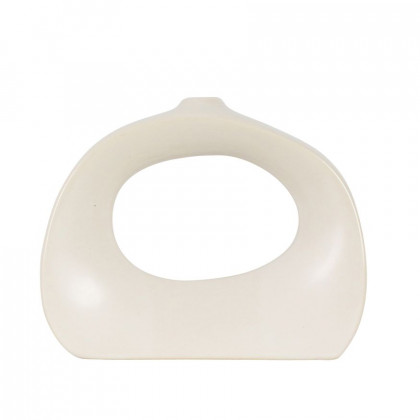 Sagebrook - 11" Stoneware Curvy Cut-out Vase