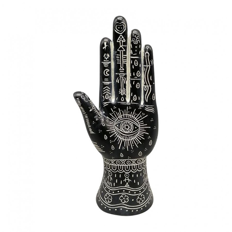 Sagebrook - 10" Resin Tattoo Hand