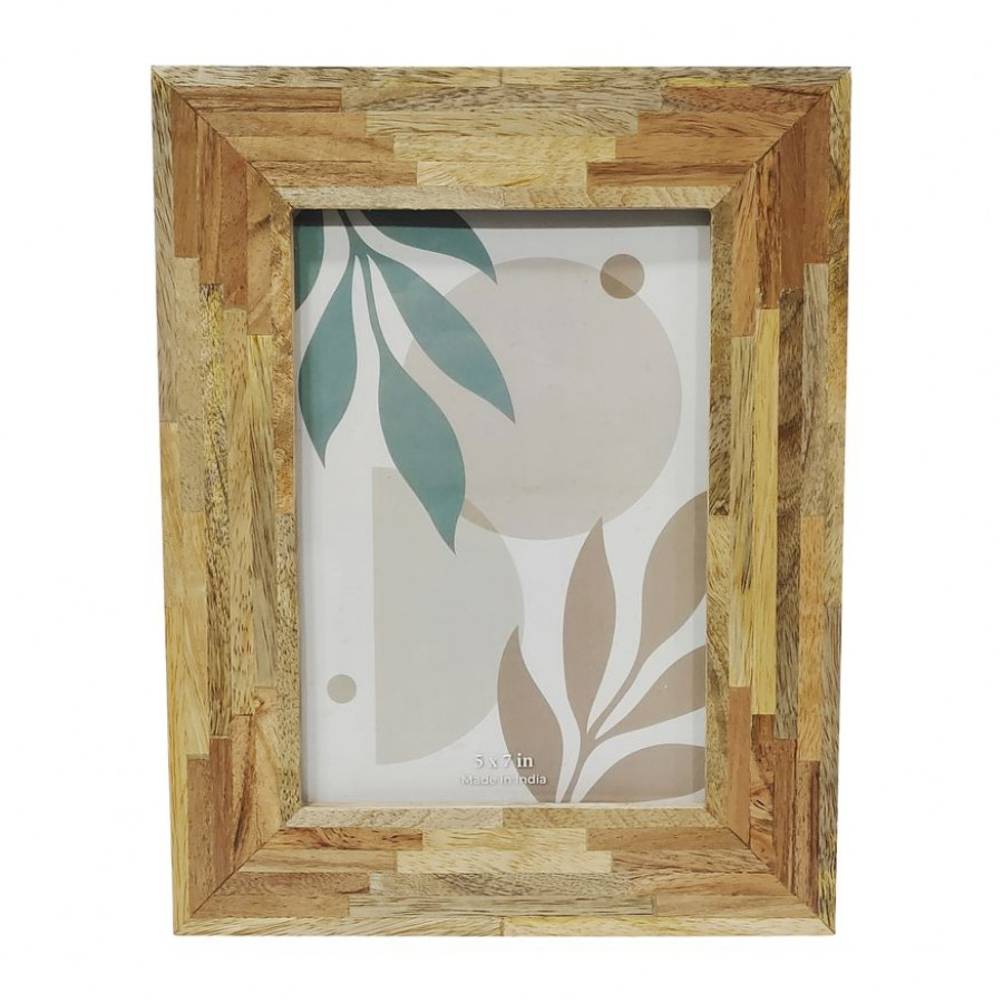 Sagebrook 5"x7" Wood Layers Photo Frame - Natural