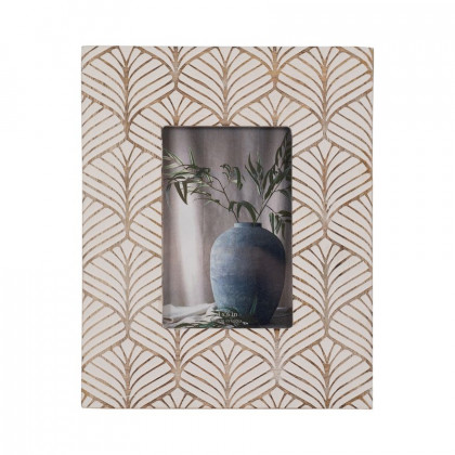 Sagebrook - 4"x6" Wood Art Decor Photo Frame