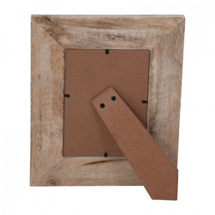 Sagebrook 5"x7" Wood Art Decor Photo Frame - Natural/White