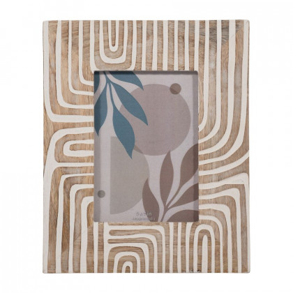 Sagebrook - 4"x6" Wood Art Decor Photo Frame