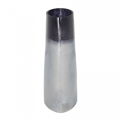 Sagebrook 11" Glass Ombre Vase - Blue/White