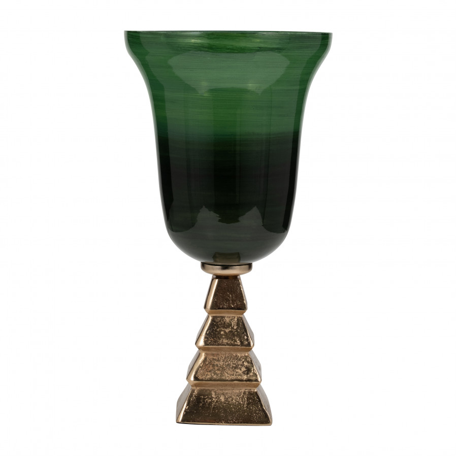 Sagebrook - 8" Glass Ombre Vase