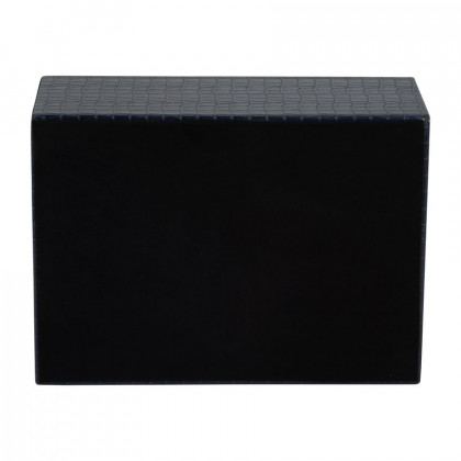 Sagebrook - 10" Faux Leather Copenhagen Box in Navy