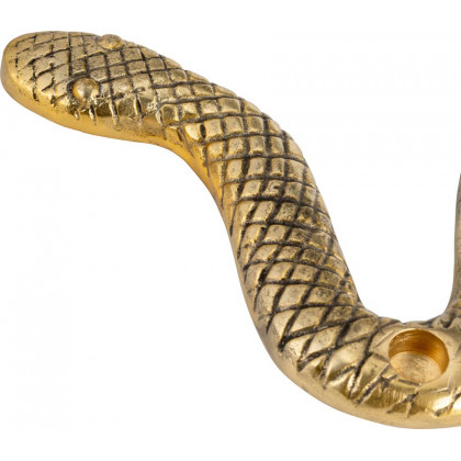Sagebrook - 22" Metal Snake 4-Taper Candle Holder in Gold