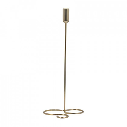 Sagebrook - 11" Metal Squiggly Base Taper Candle Holder