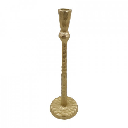 Sagebrook - 11" Metal Squiggly Base Taper Candle Holder