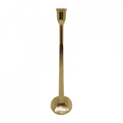 Sagebrook - 12" Metal Squared Off Taper Candle Holder