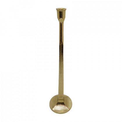 Sagebrook - 12" Metal Squared Off Taper Candle Holder