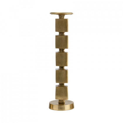 Sagebrook - 12" Metal Stacked Cubes Candle Holder