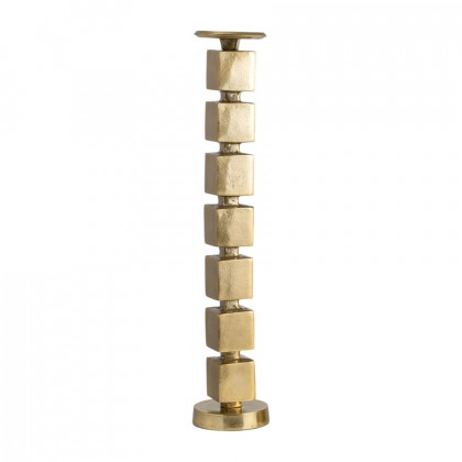 Sagebrook - 29" Metal Abacus Floor Pillar Candle Holder