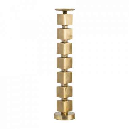 Sagebrook 24" Metal Stacked Cubes Candle Holder - Gold