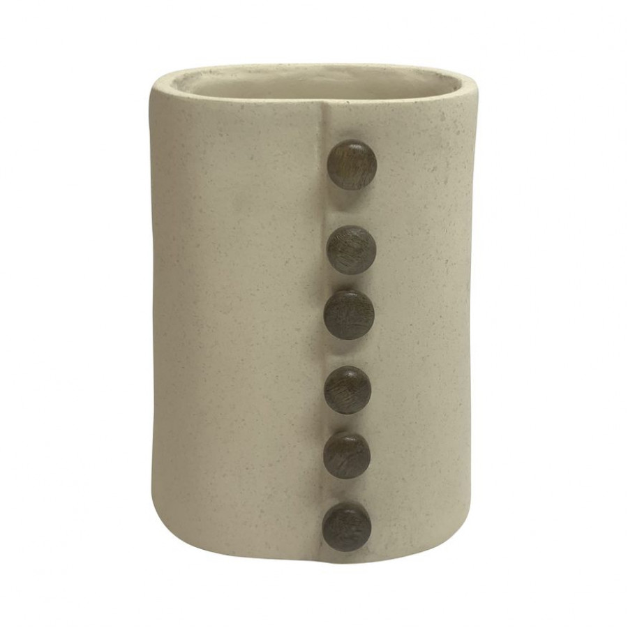 Sagebrook - 8" Ecomix Button Vase