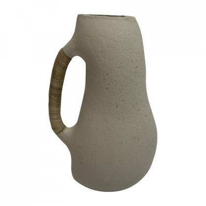 Sagebrook - 13" Ecomix Organic Vase With Caning