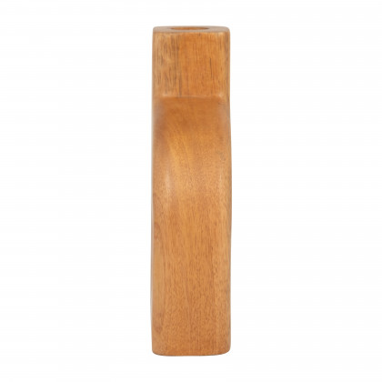 Sagebrook - 8" Wood Circle Cut-out Vase in Natural