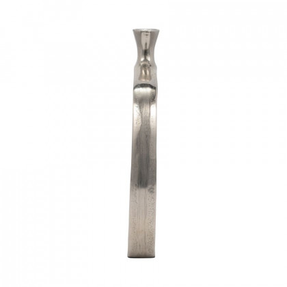 Sagebrook 16" Metal Short Open Cut Out Vase - Silver