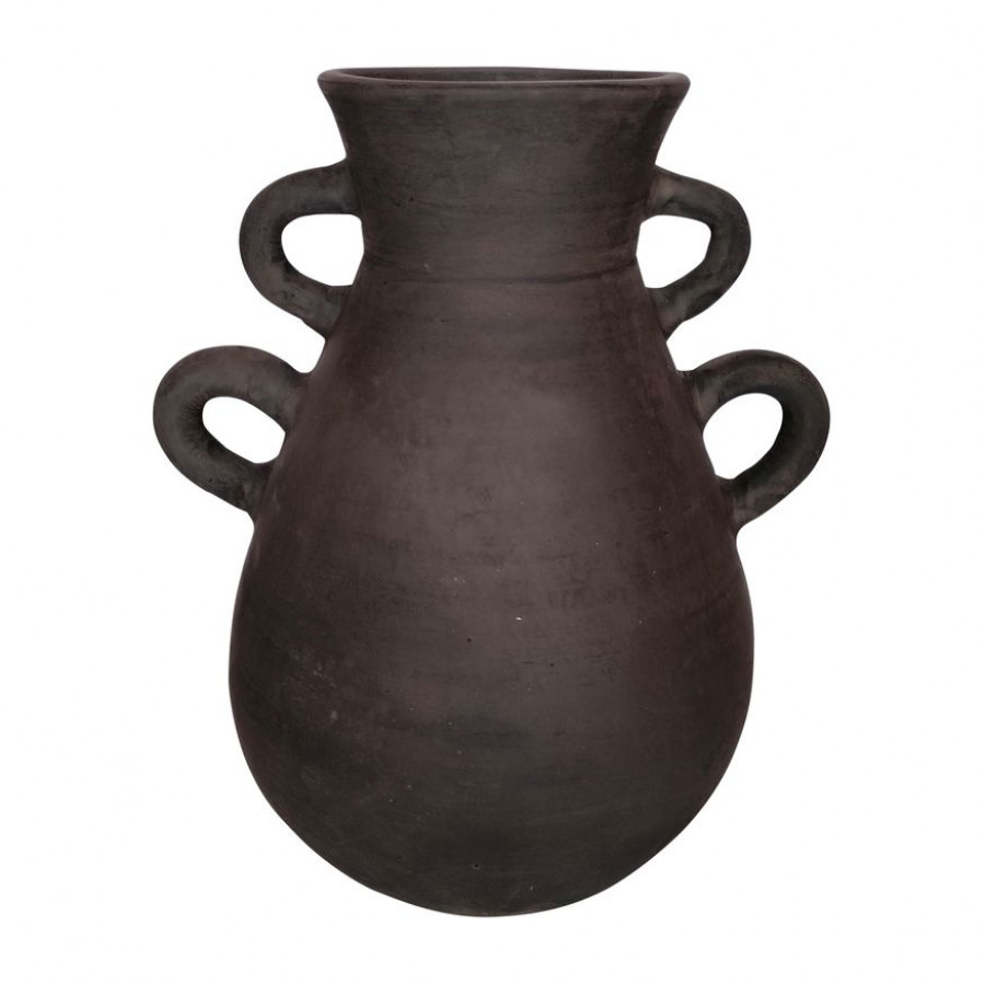 Sagebrook - 12" Terracotta Vase With 4 Handles