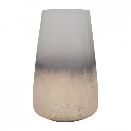 Sagebrook - 9" Glass Antiqued Finish Vase