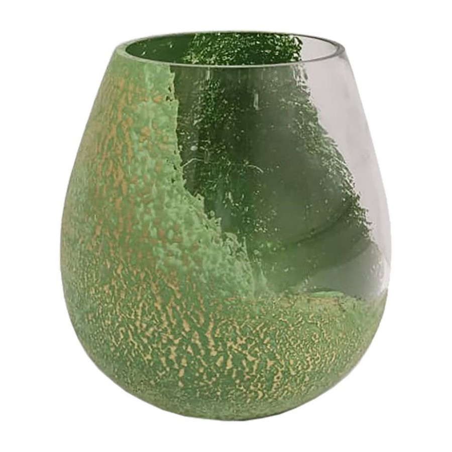 Sagebrook - 8" Glass Dipped Vase