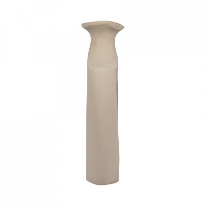Sagebrook 13" Metal Embossed Swirl Vase - Gold/Nude