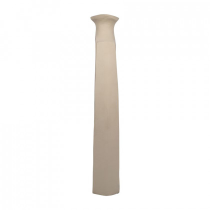 Sagebrook 23" Metal Embossed Swirl Vase - Gold/Nude