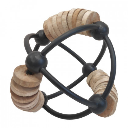 Sagebrook - 9" Metal Abacus Orb