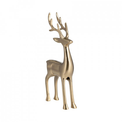 Sagebrook - 14" Metal Standing Reindeer