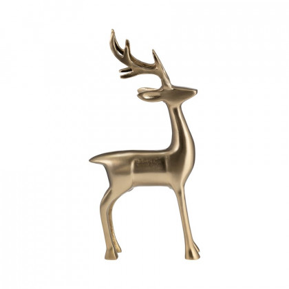 Sagebrook - 14" Metal Standing Reindeer