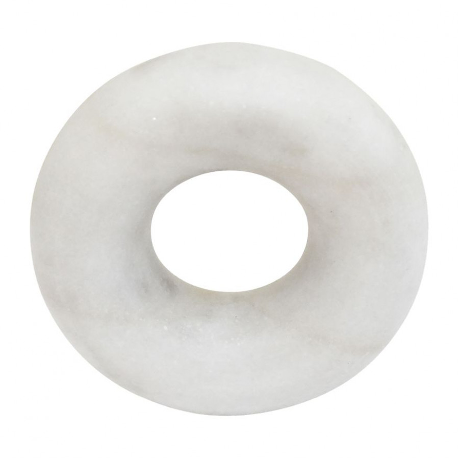 Sagebrook 6" Marble Sculpture - White