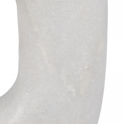 Sagebrook 9" Marble Sculpture - White