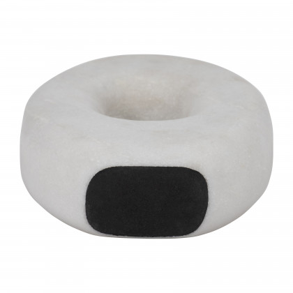 Sagebrook 9" Marble Sculpture - White